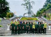 Hội CCB khối cơ quan Văn phòng HĐND-UBND Thành phố tổ chức sinh hoạt chính trị tại tỉnh Cao Bằng