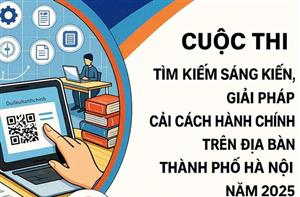 Tổ chức Cuộc thi Tìm kiếm ý tưởng, giải pháp cải cách hành chính lần thứ 2