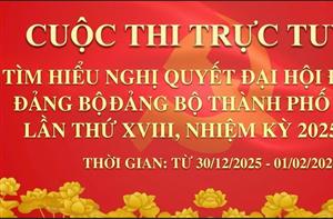 Hưởng ứng Cuộc thi tìm hiểu Nghị quyết Đại hội đại biểu Đảng bộ thành phố Hà Nội