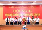 Đồng chí Nguyễn Trọng Minh được bổ nhiệm giữ chức vụ Phó Chánh Văn phòng UBND thành phố Hà Nội
